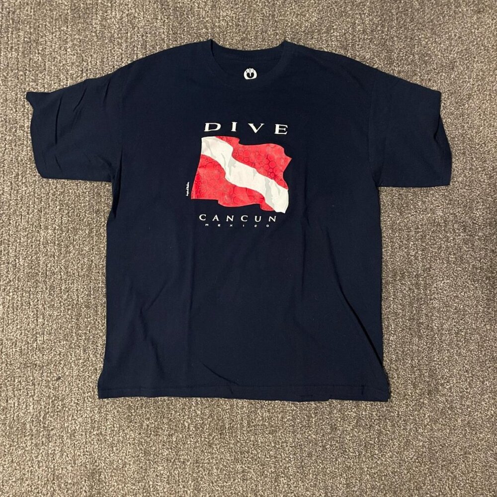 Navy Blue Cancun t-shirt